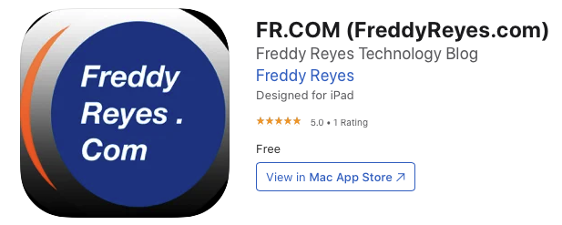 Discover the New and Improved FreddyReyes.com V3.0 App on App Store