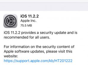 Apple releases iOS 11.2.2 & macOS High Sierra 10.13.2 security updates with Spectre fixes